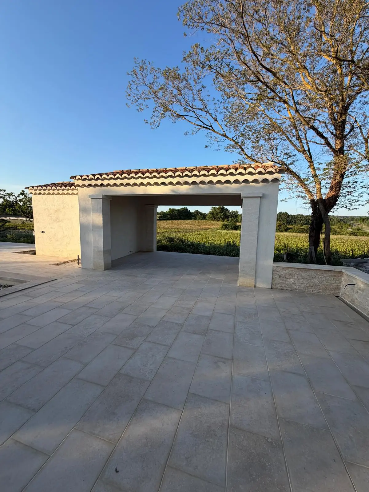 Pool-house — après réalisation Ilardi Construction